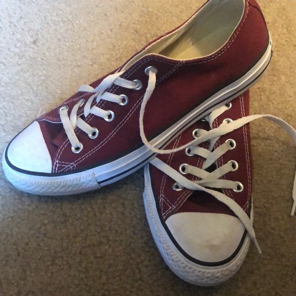 Cardinal Red Converse - Picture 3 of 3